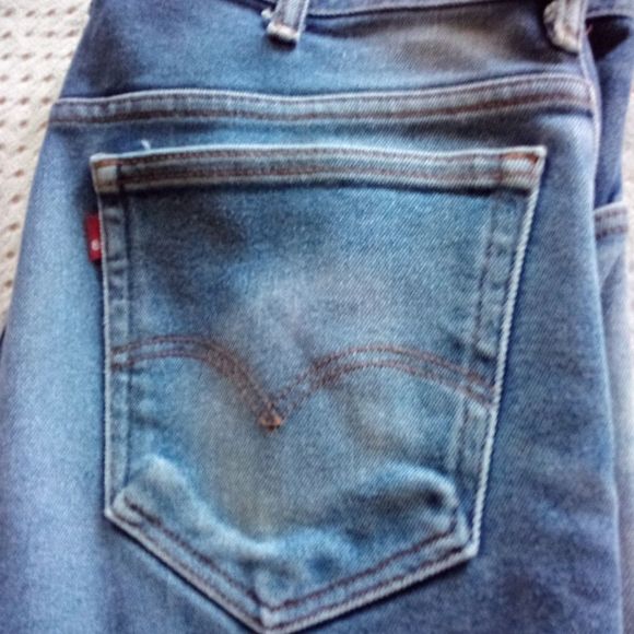 RARE VINTAGE BLANK TAB LEVI'S! So cute! So Hippie , so grunge ! - Picture 6 of 12